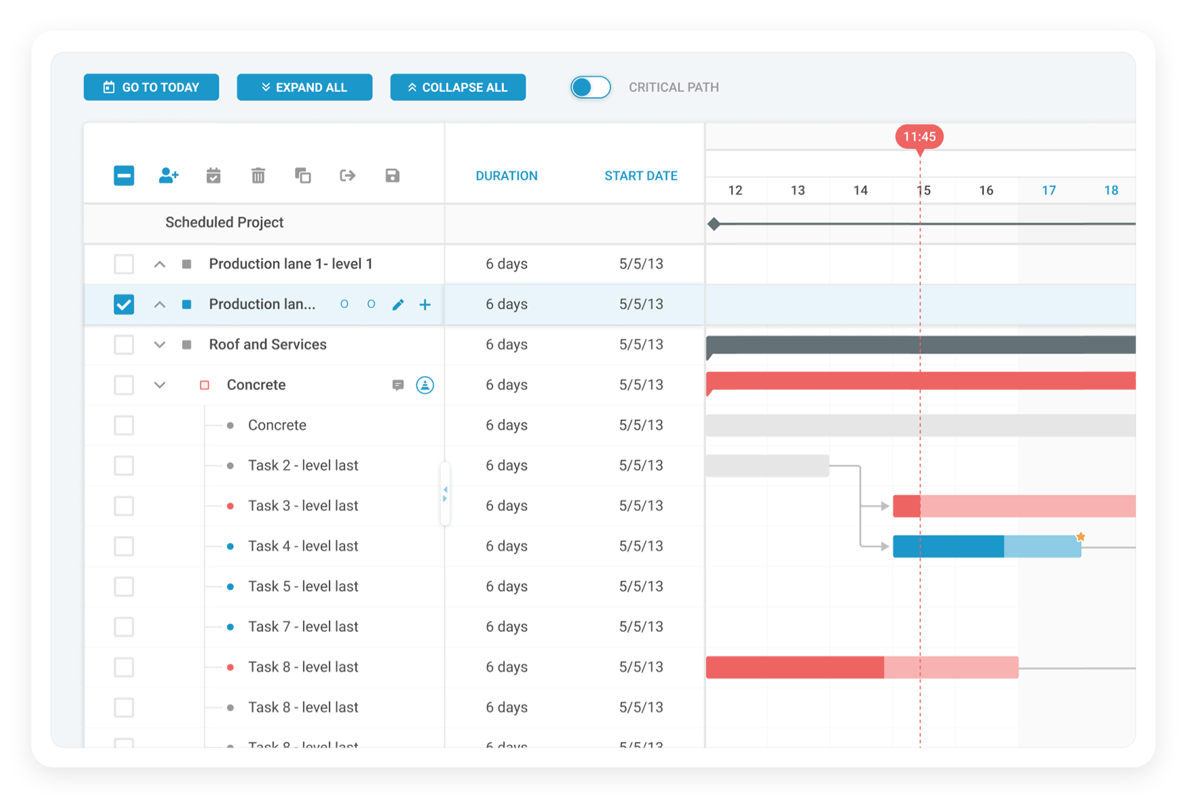 gantt solo